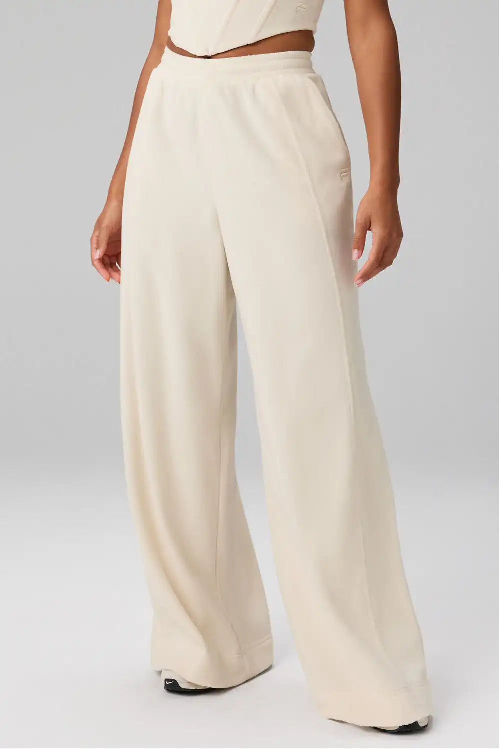 Polar Fleece Oversized Wide Leg Sweatpant