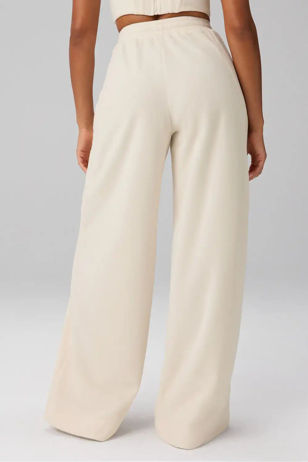 Polar Fleece Oversized Wide Leg Sweatpant