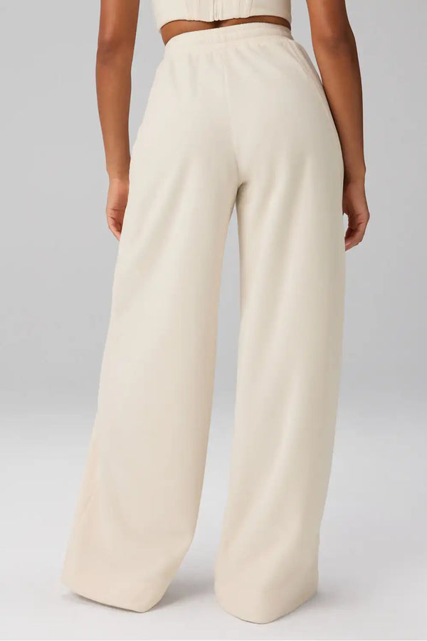 Polar Fleece Oversized Wide Leg Sweatpant