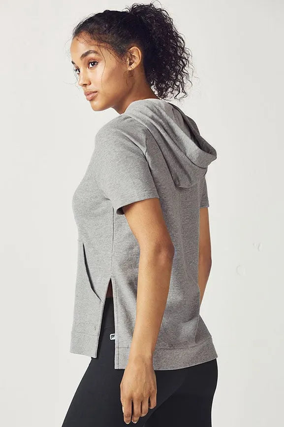 Natalie Short-Sleeve Tee Pullover