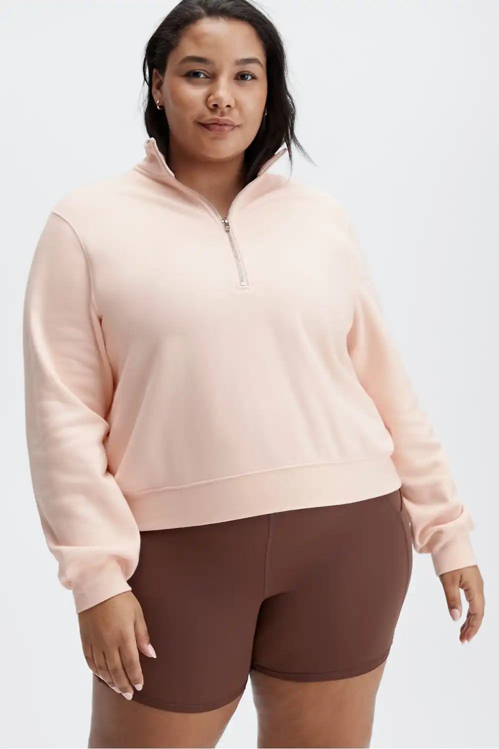 Go-To Half Zip Crewneck
