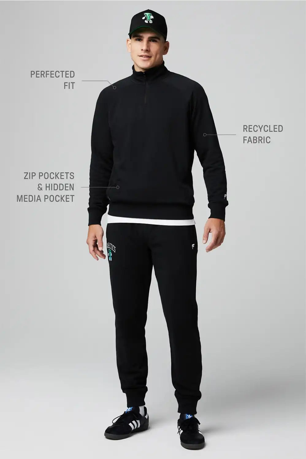 The Year Round Terry Quarter Zip