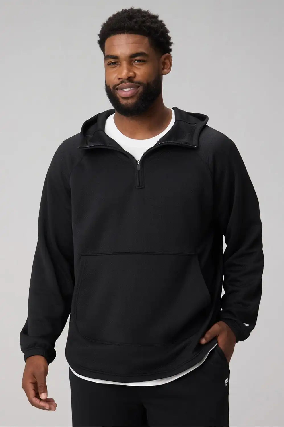 The GridTech Quarter Zip Hoodie