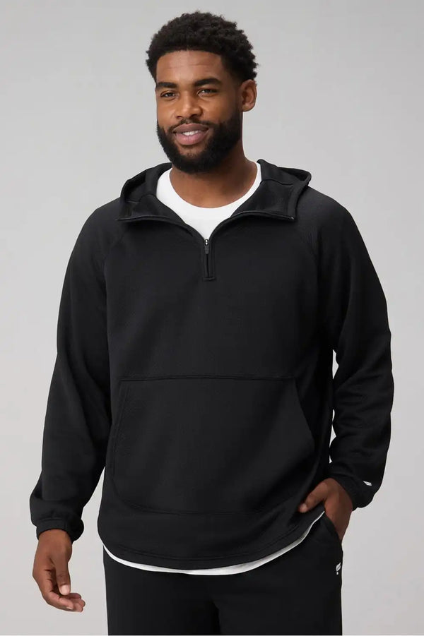 The GridTech Quarter Zip Hoodie
