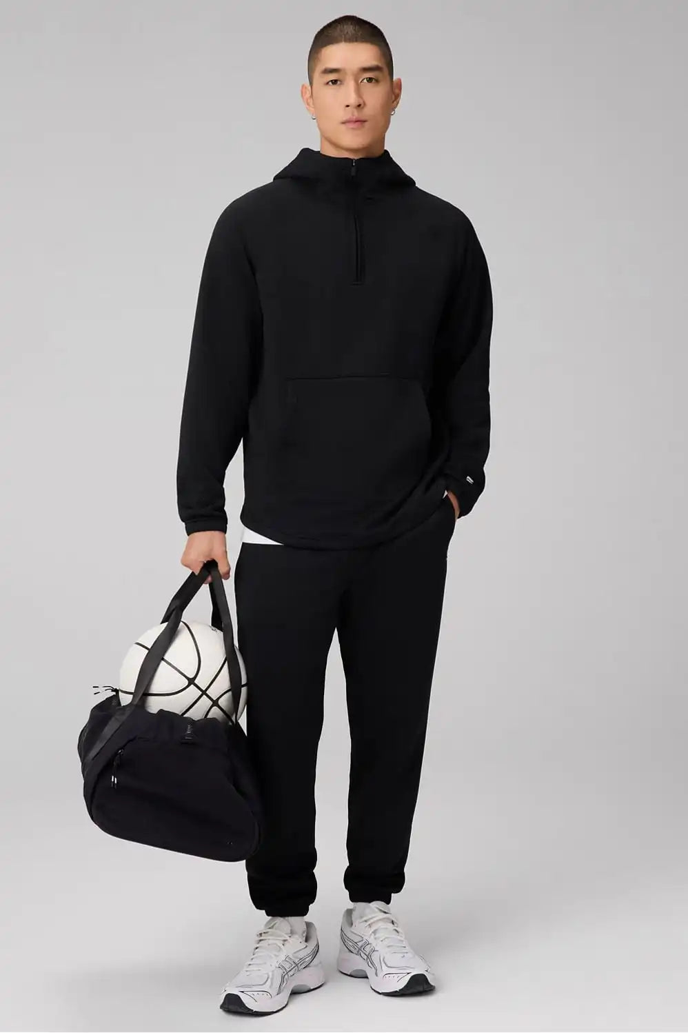 The GridTech Quarter Zip Hoodie