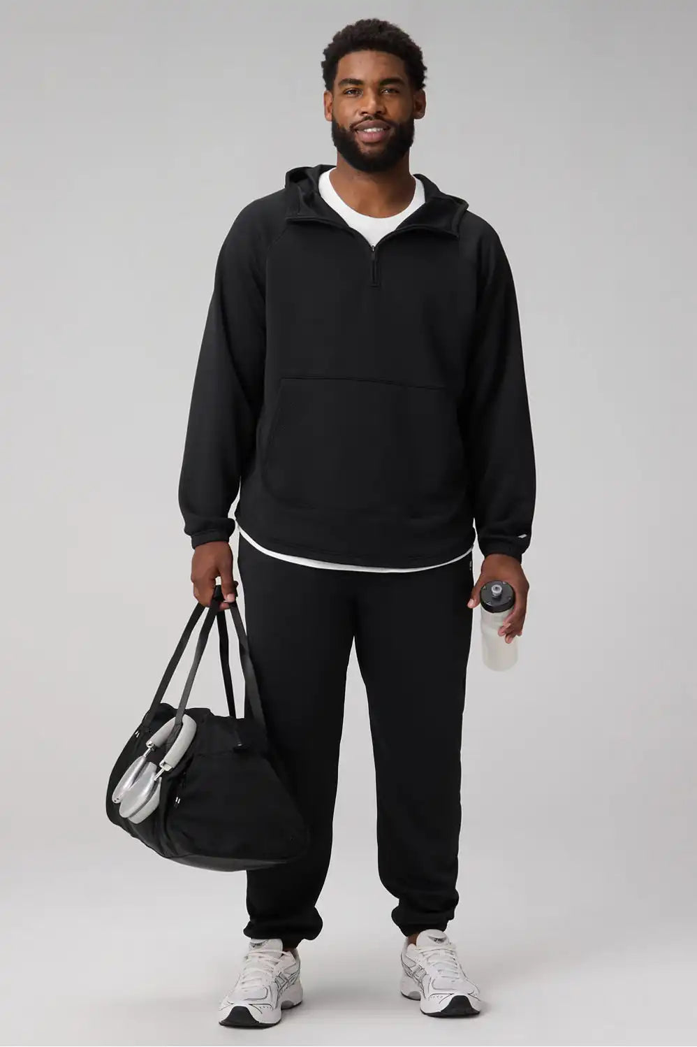 The GridTech Quarter Zip Hoodie