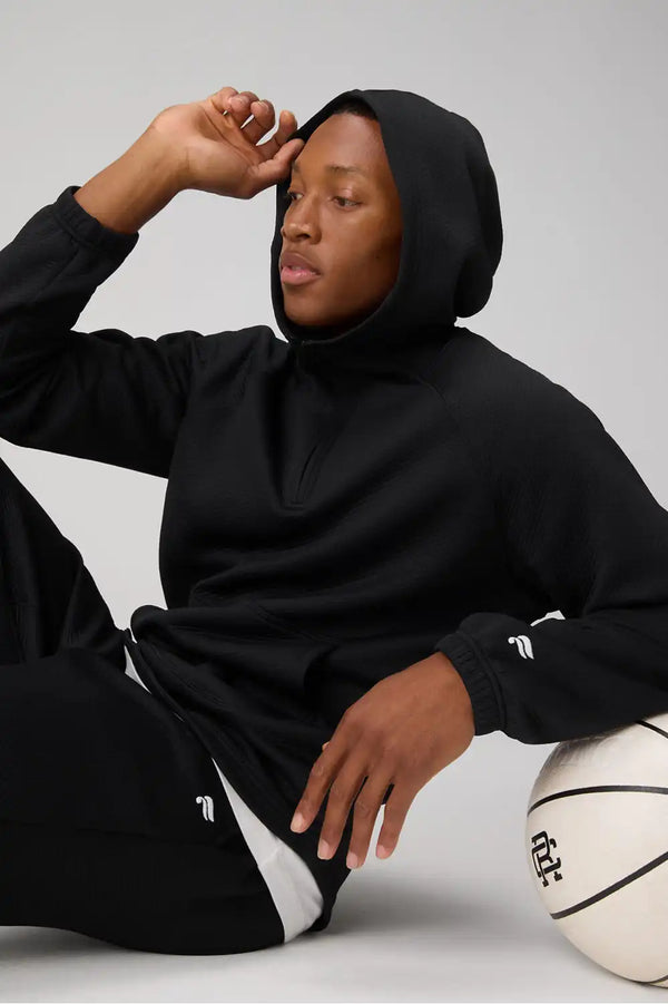 The GridTech Quarter Zip Hoodie