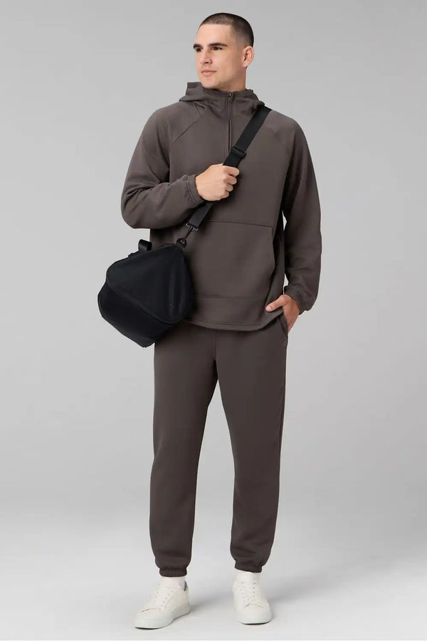 The GridTech Quarter Zip Hoodie