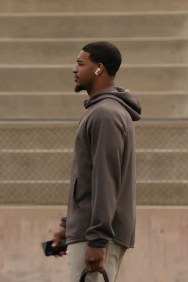 The GridTech Quarter Zip Hoodie
