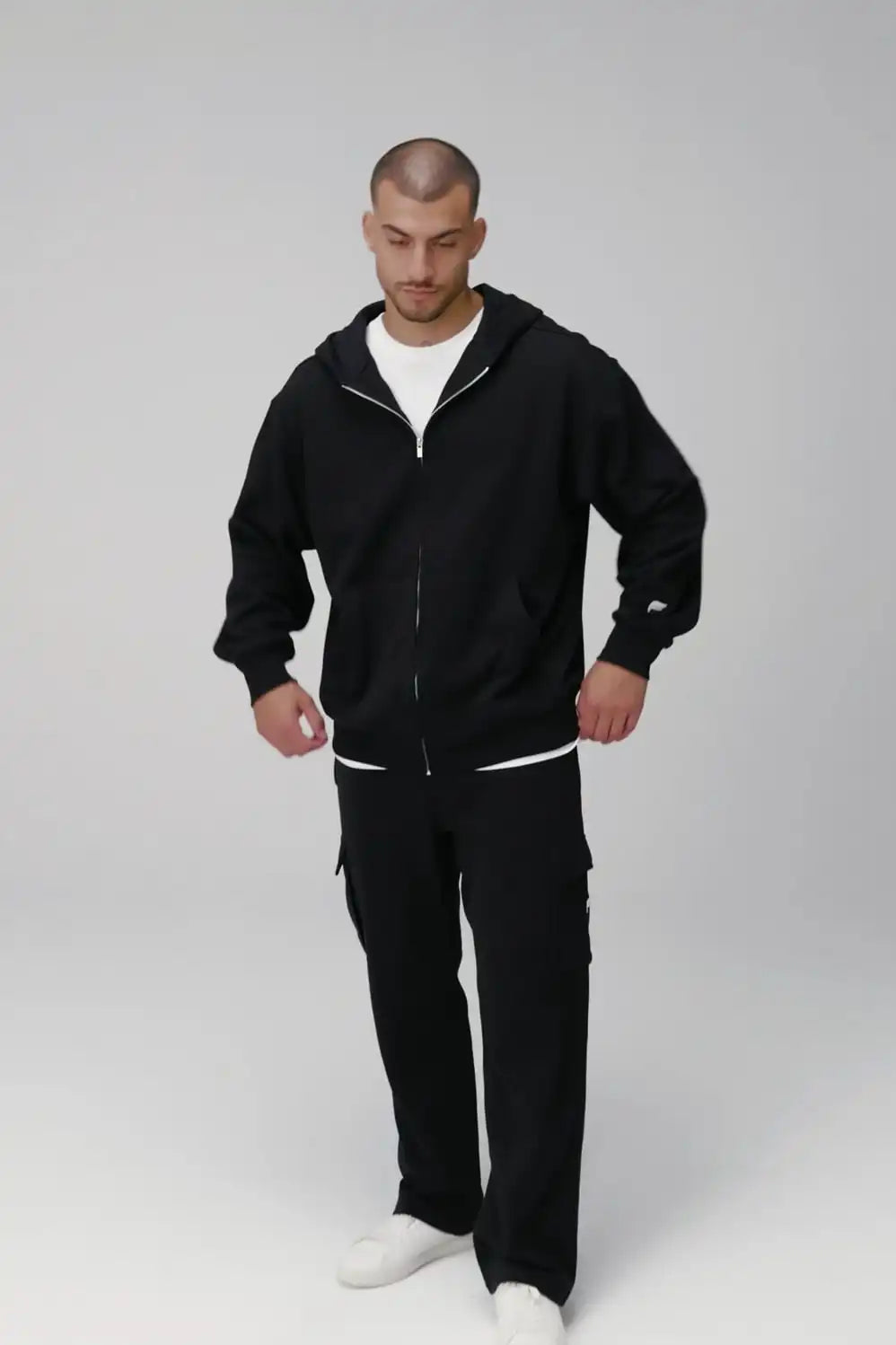 The Go-To Full Zip Hoodie (Oversized)