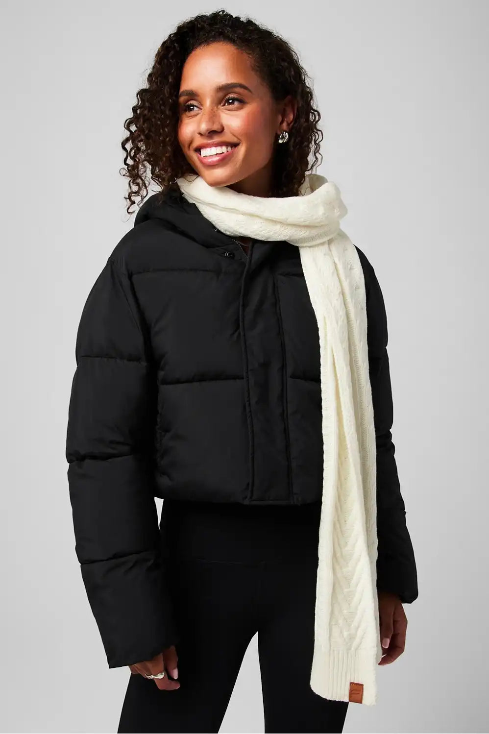 The Cable Knit Scarf Secondary image