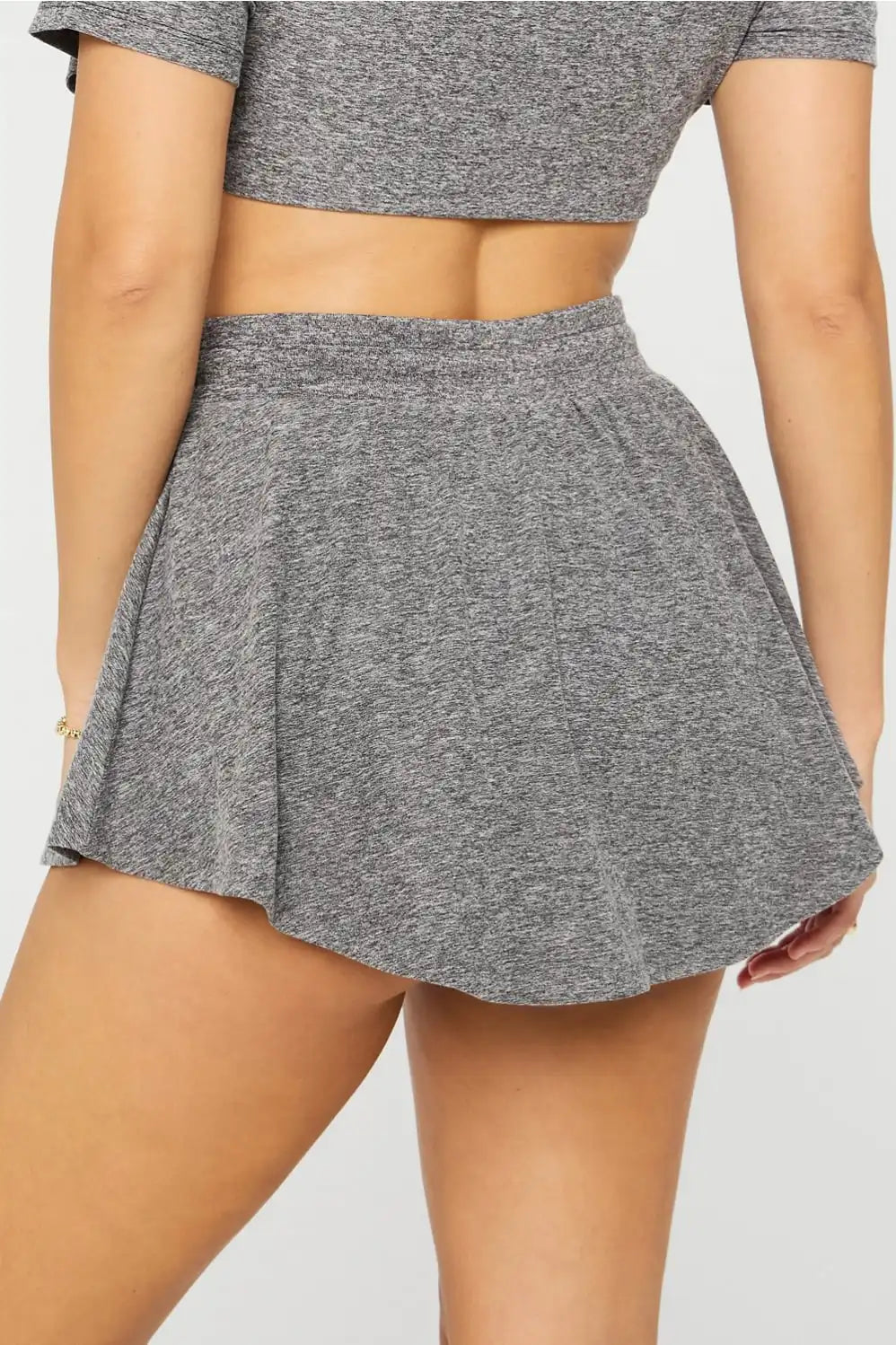 Cloud Jersey Flounce Skirt