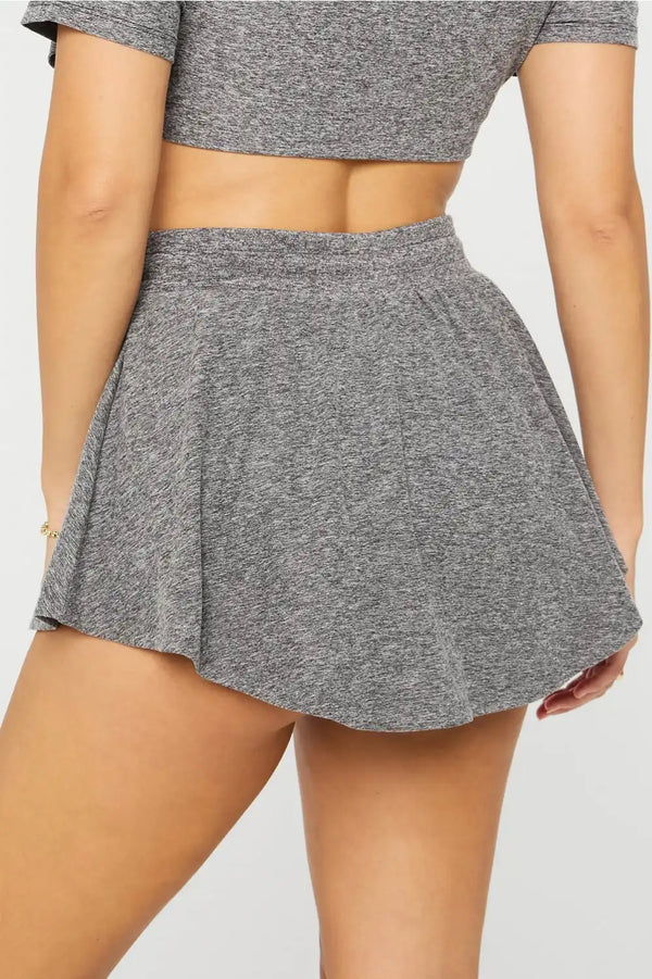 Cloud Jersey Flounce Skirt
