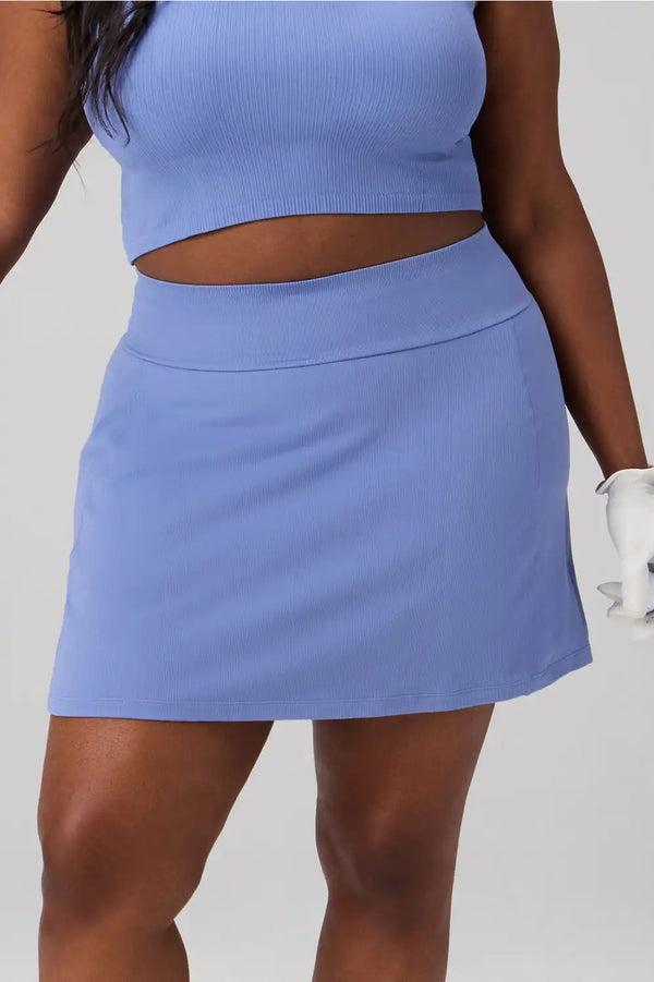 Seamless Flounce Skirt