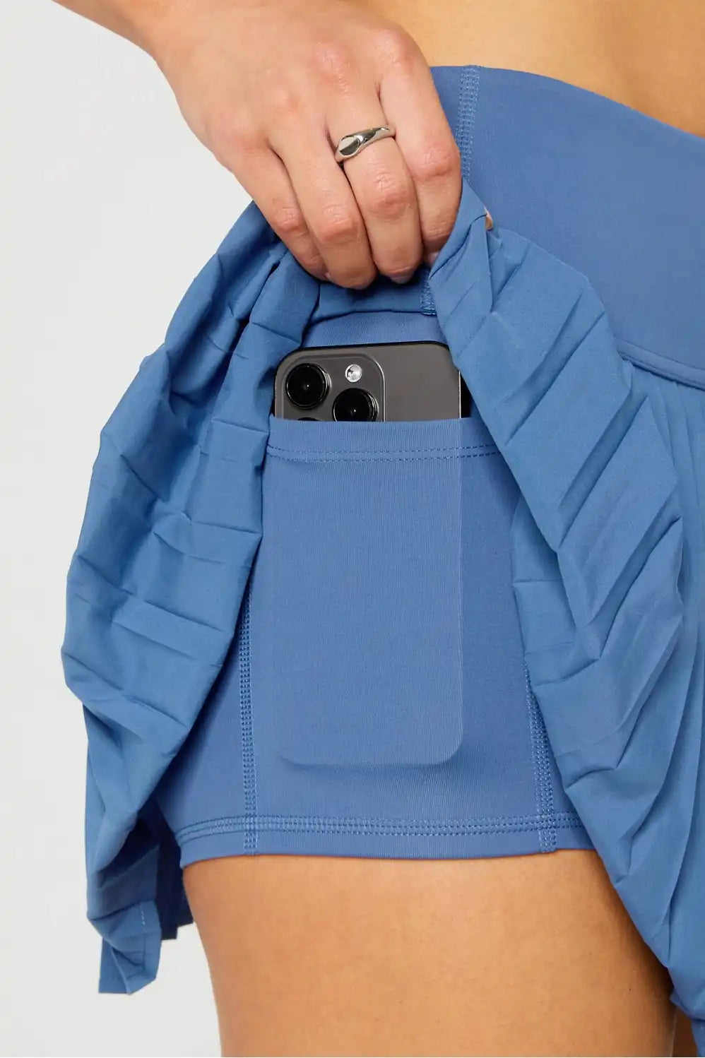 Hot Shot Pleated Skirt Ultra Mini Secondary image