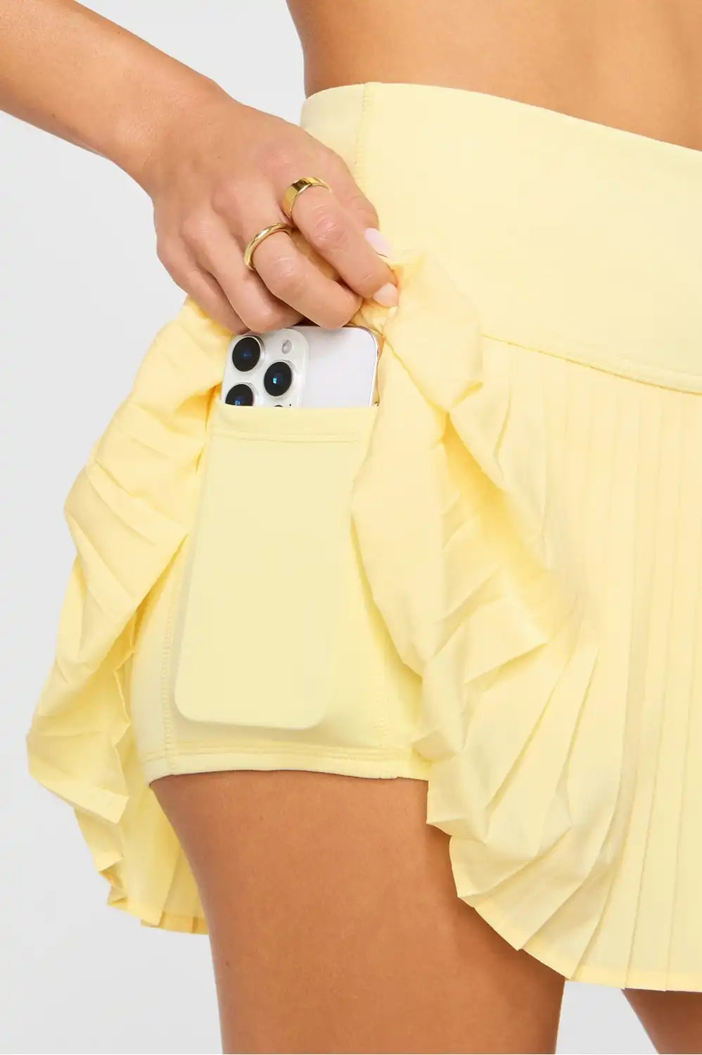 Hot Shot Pleated Skirt Ultra Mini