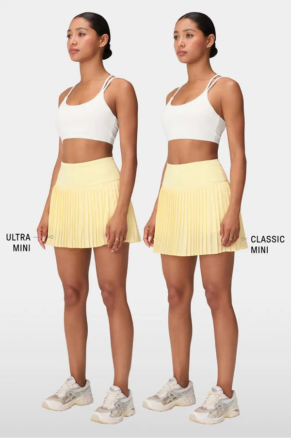 Hot Shot Pleated Skirt Ultra Mini