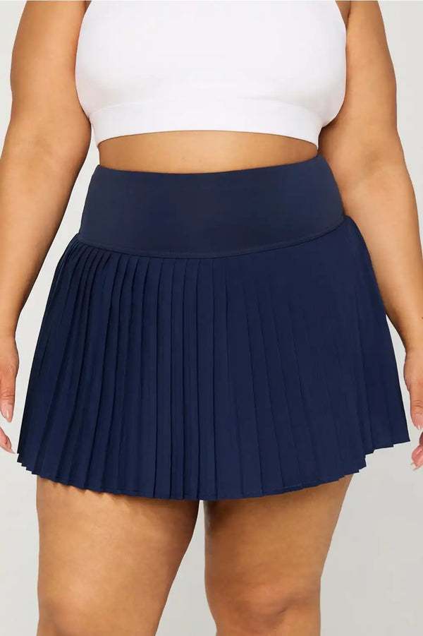Hot Shot Pleated Skirt Ultra Mini