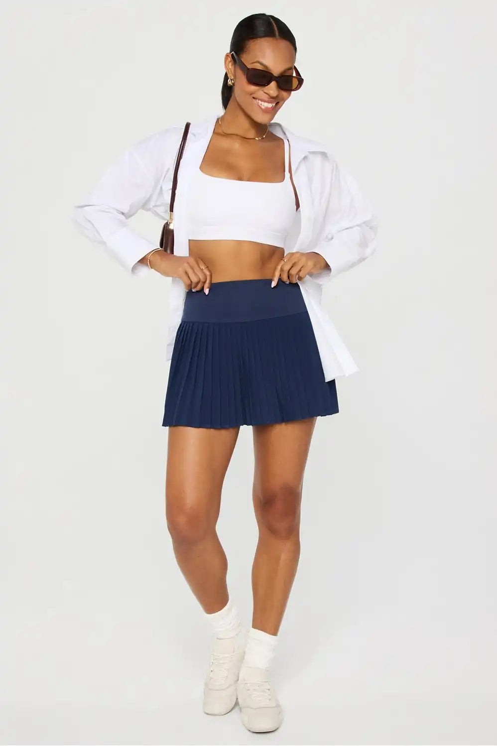 Hot Shot Pleated Skirt Ultra Mini
