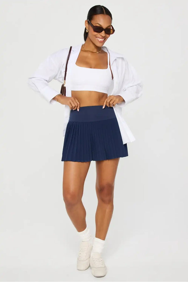 Hot Shot Pleated Skirt Ultra Mini
