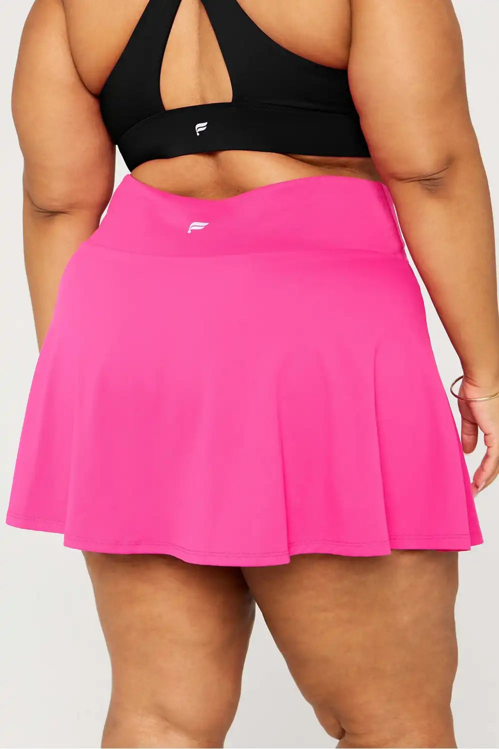 Crossover Flounce Skirt Ultra Mini