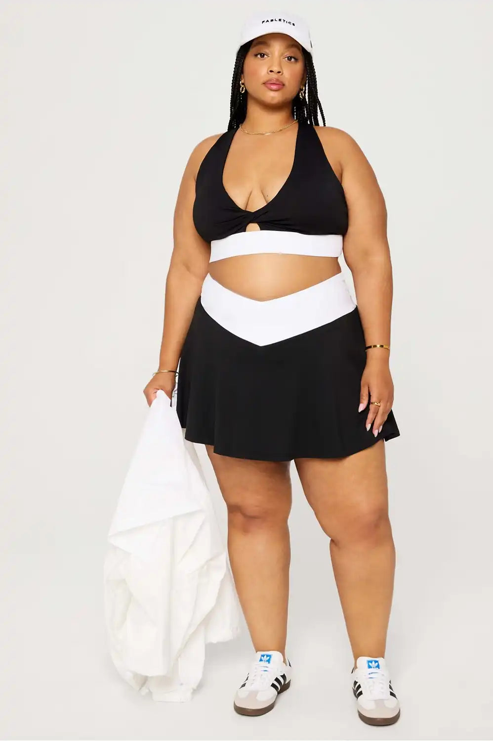 Crossover Flounce Skirt Ultra Mini