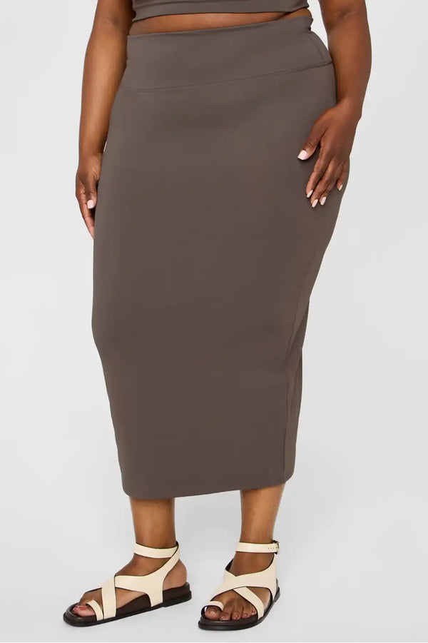 PureLuxe Midi Skirt