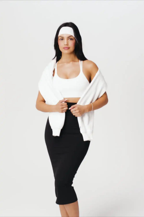 PureLuxe Midi Skirt