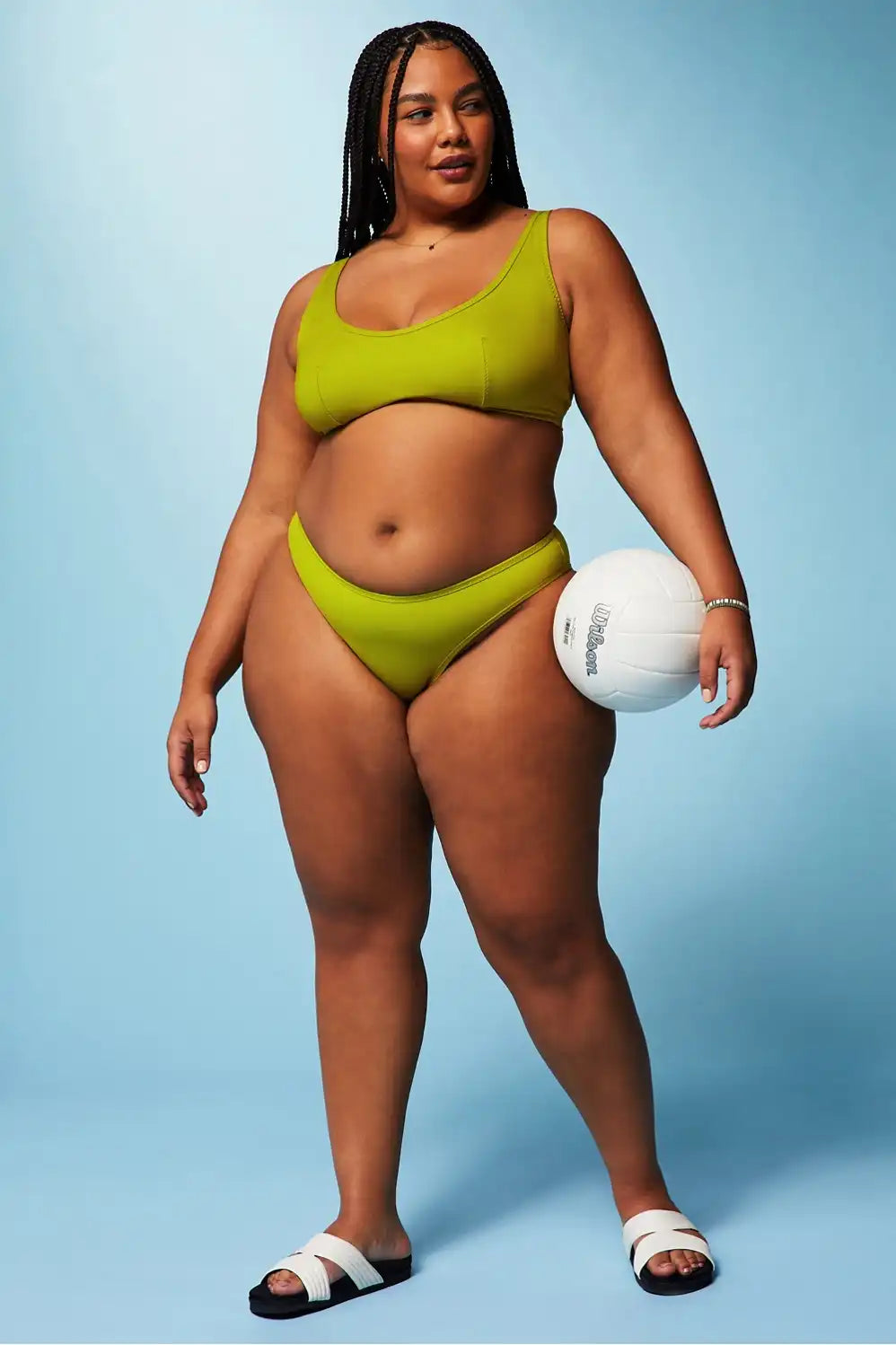 Sunset Scoop Swim Top