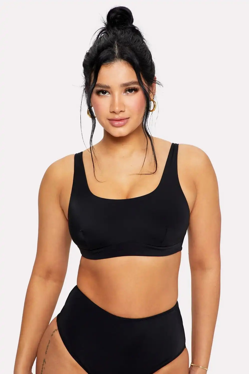 Shaping Swim Square Neck Bikini Top Main image
