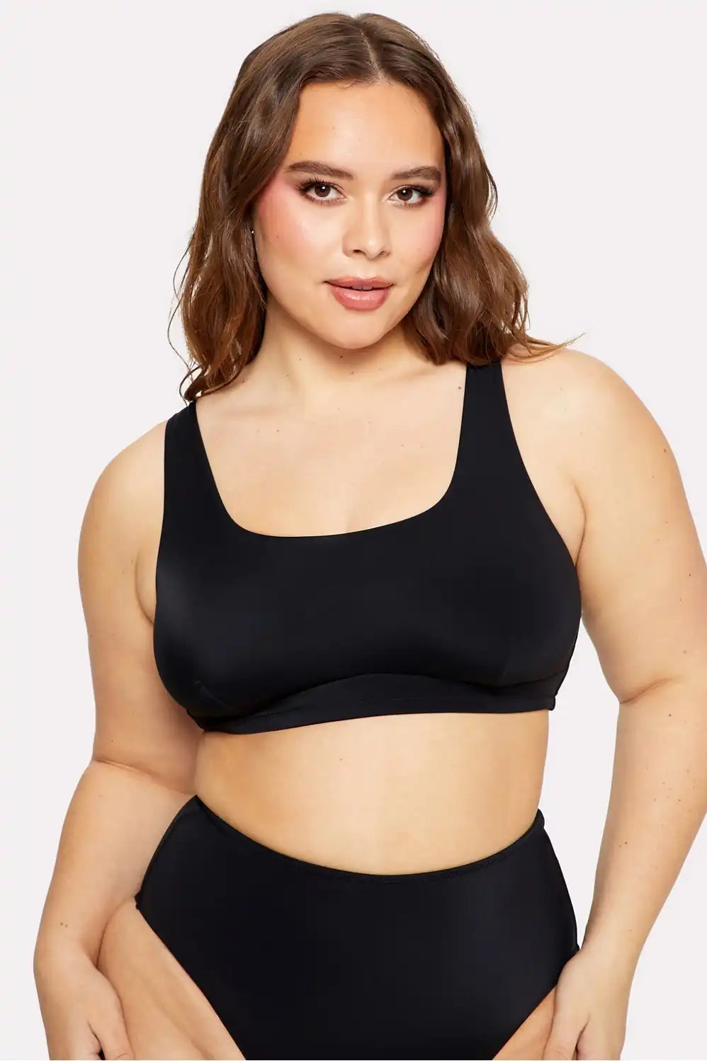 Shaping Swim Square Neck Bikini Top