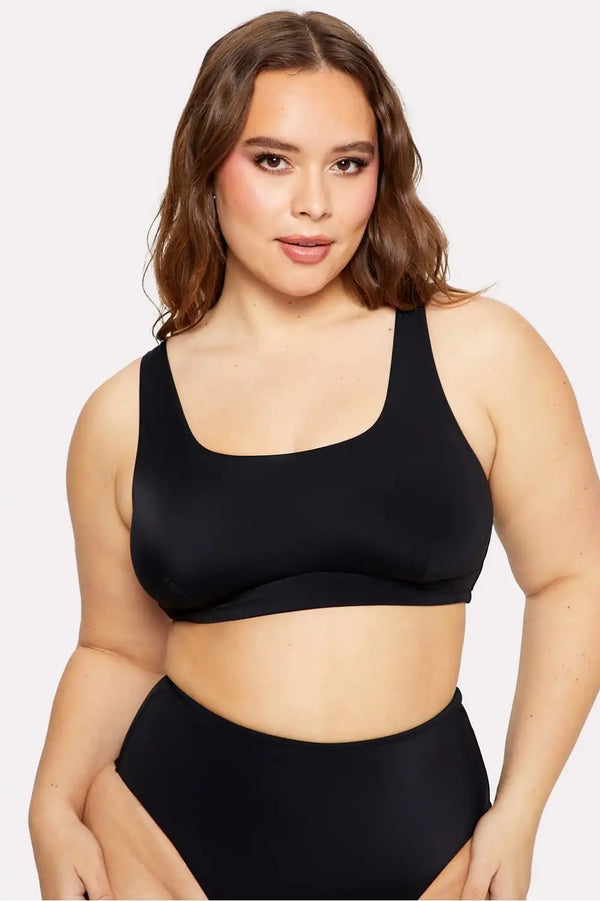 Shaping Swim Square Neck Bikini Top
