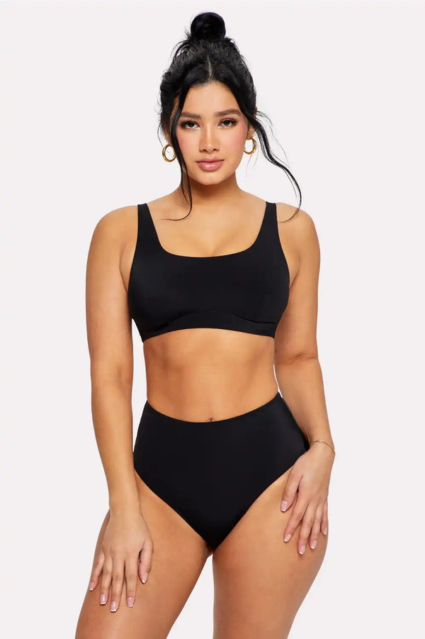 Shaping Swim Square Neck Bikini Top