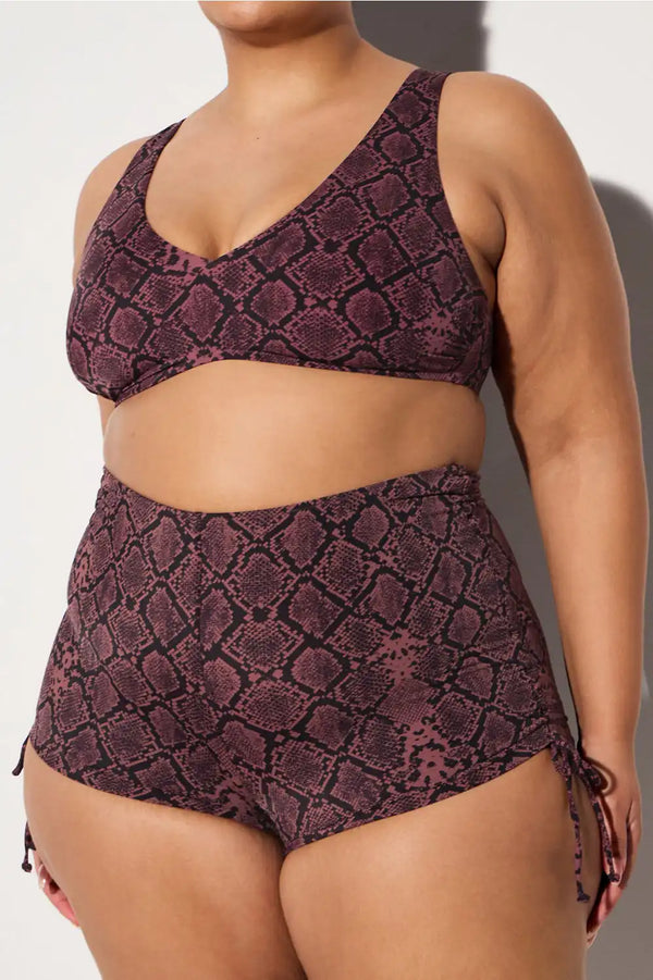 Shaping Swim High Waist Booty Short