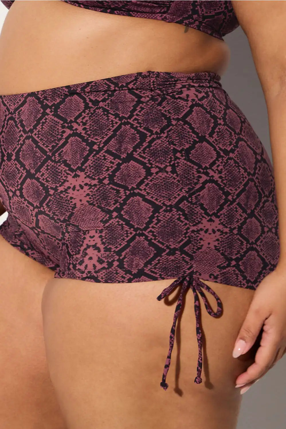 Shaping Swim High Waist Booty Short