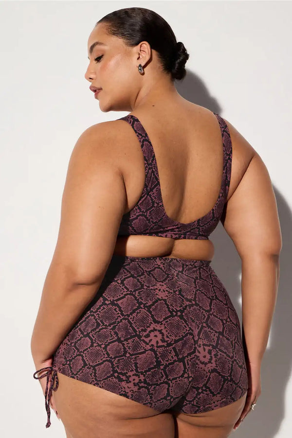 Shaping Swim High Waist Booty Short