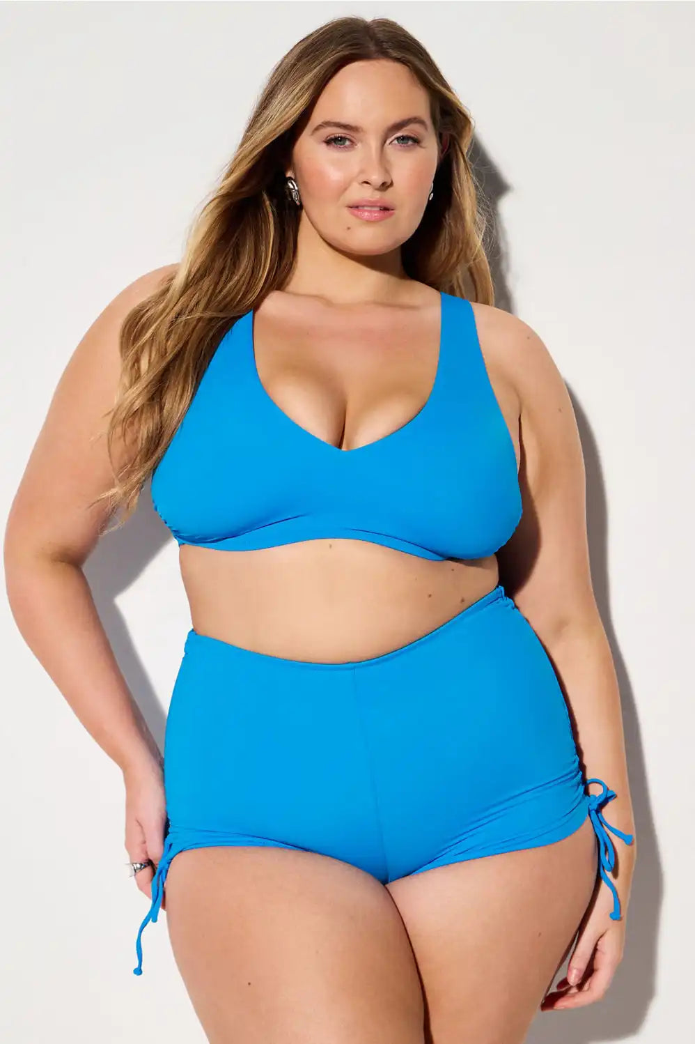 Shaping Swim High Waist Booty Short