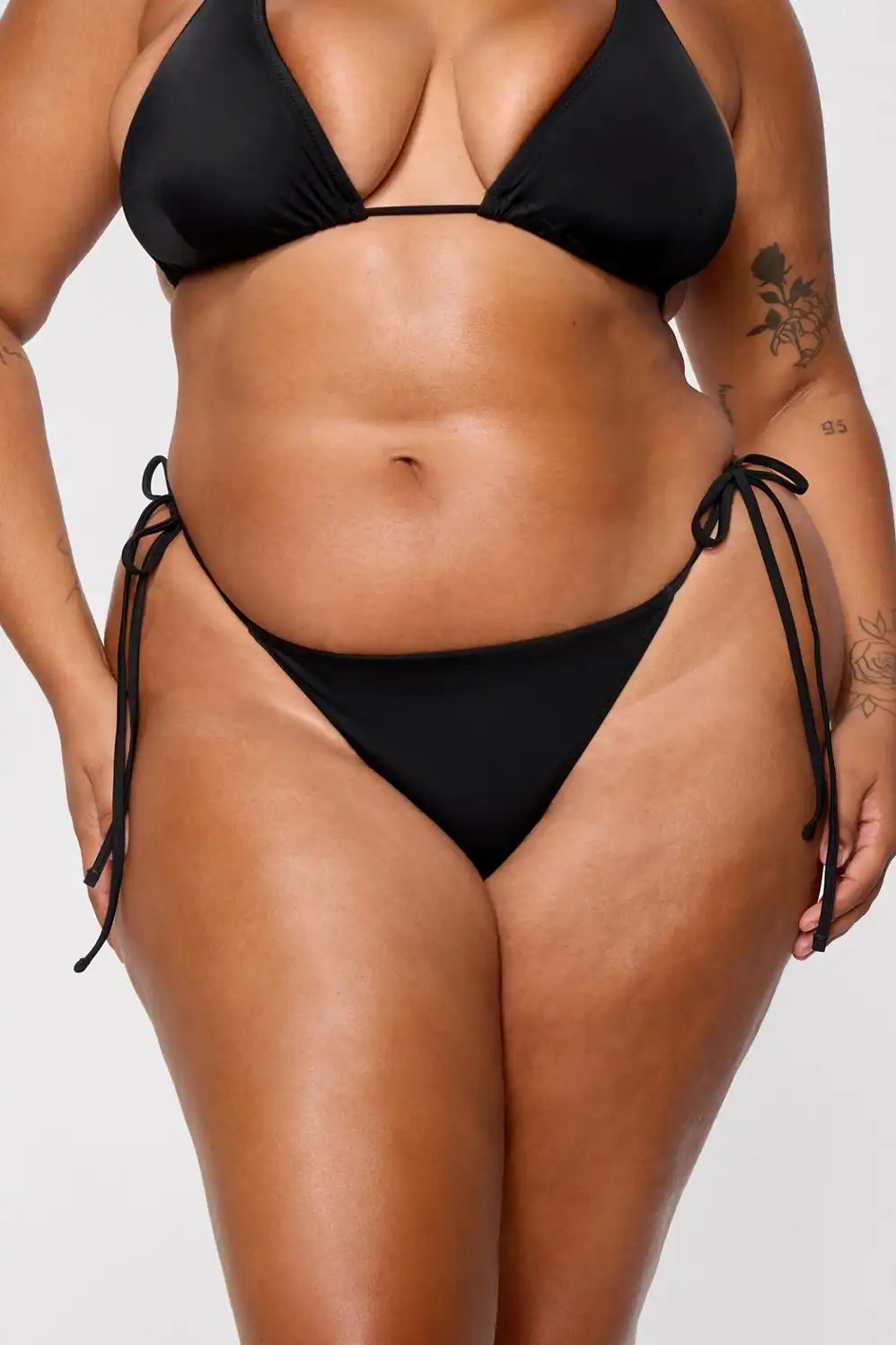 Swim Side Tie Thong Bikini
