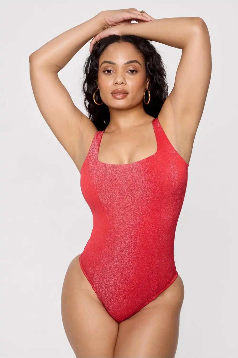 Shaping Swim Luxe Waist Cinching One Piece Main image
