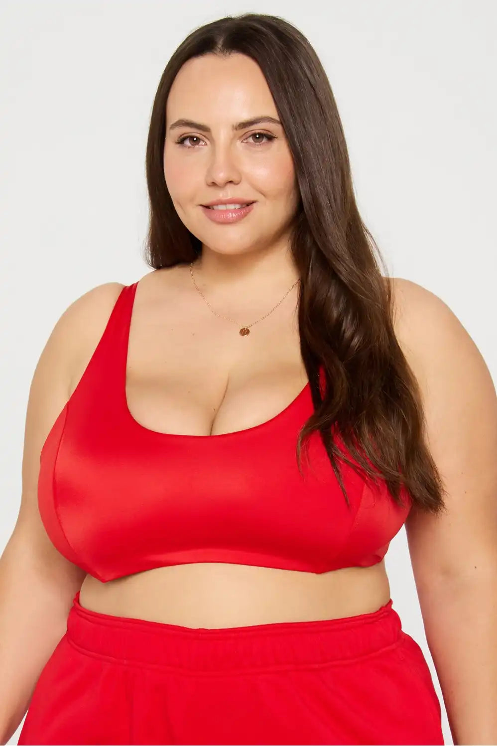 Scoop Swim Top