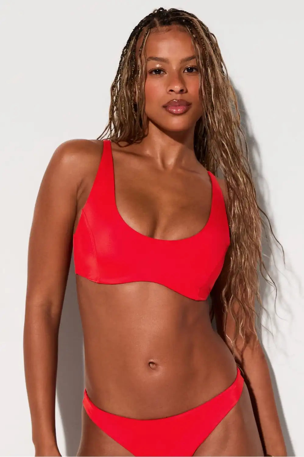 Scoop Swim Top