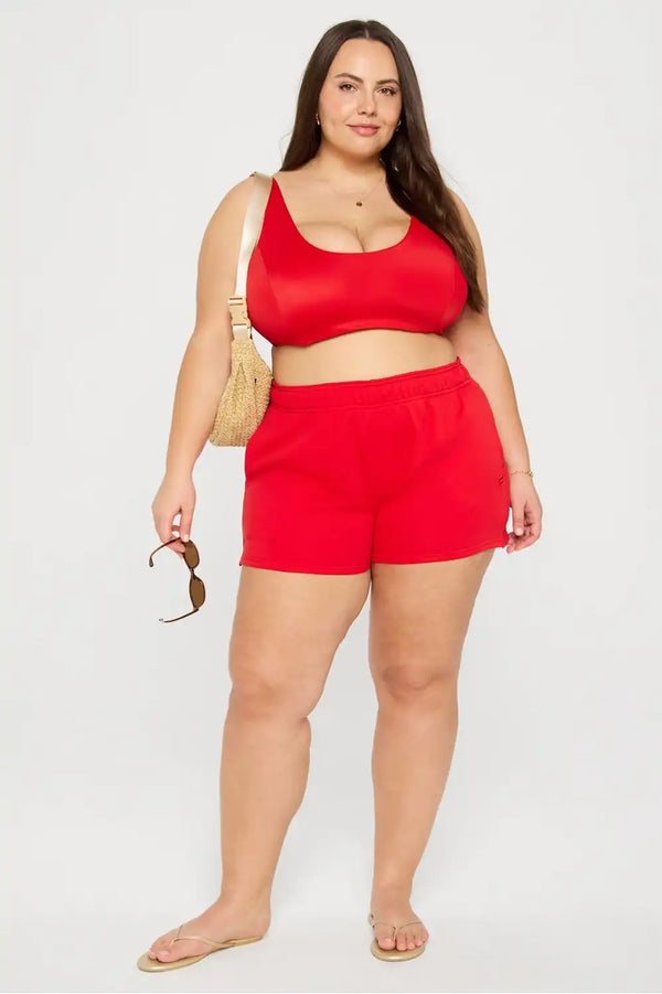Scoop Swim Top