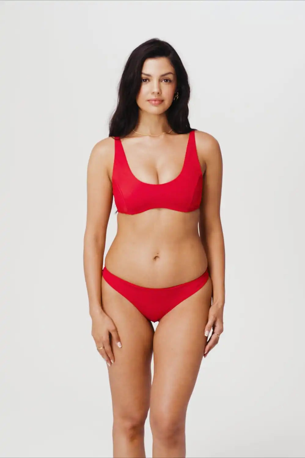 Scoop Swim Top