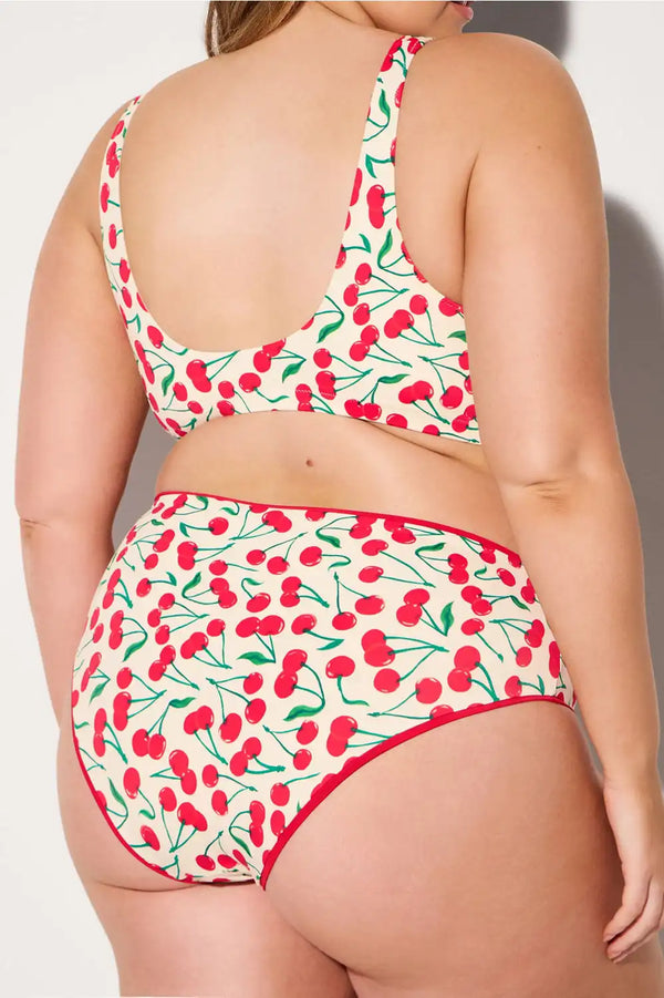 High-Waisted Swim Bottom