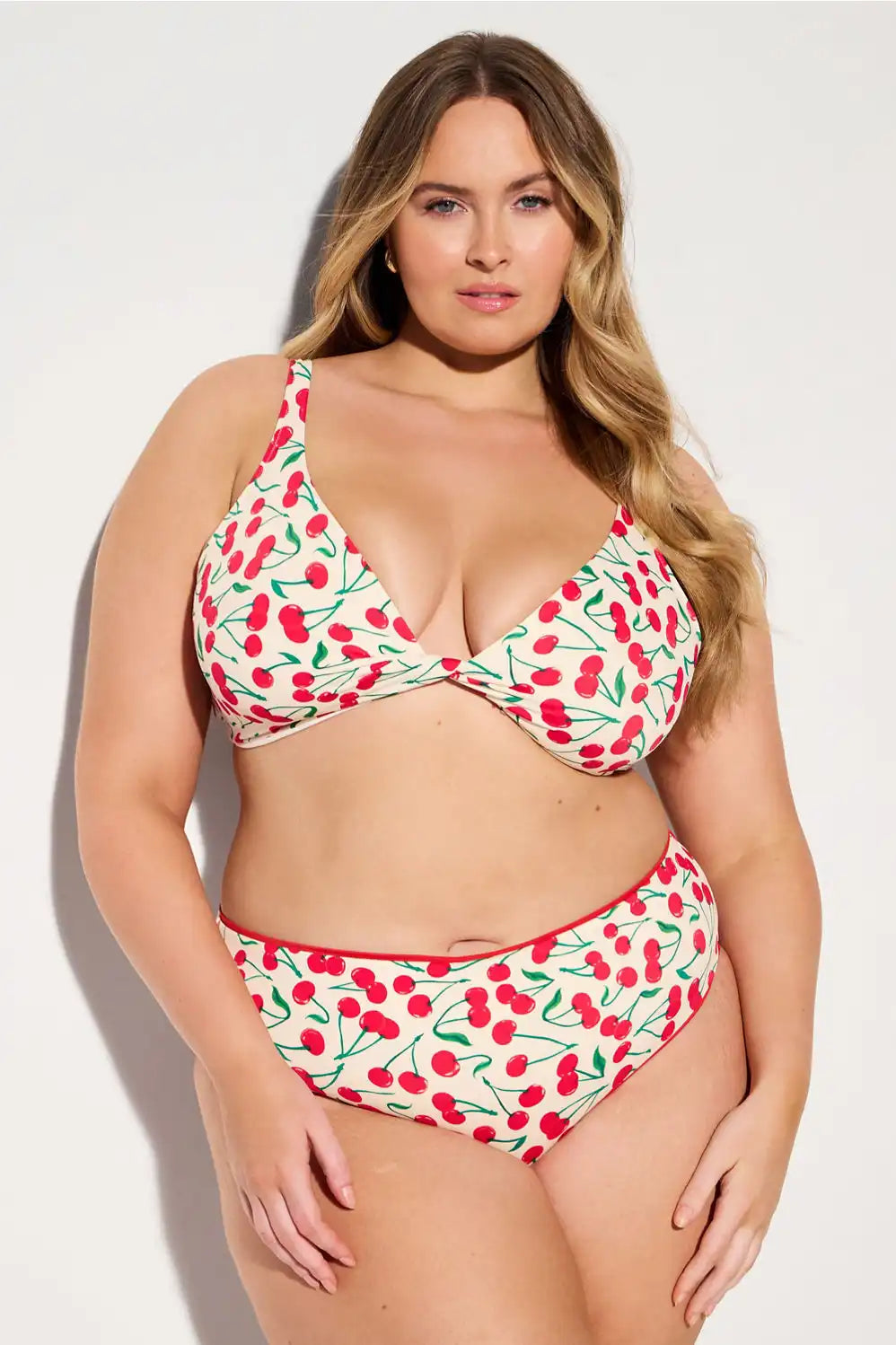 High-Waisted Swim Bottom