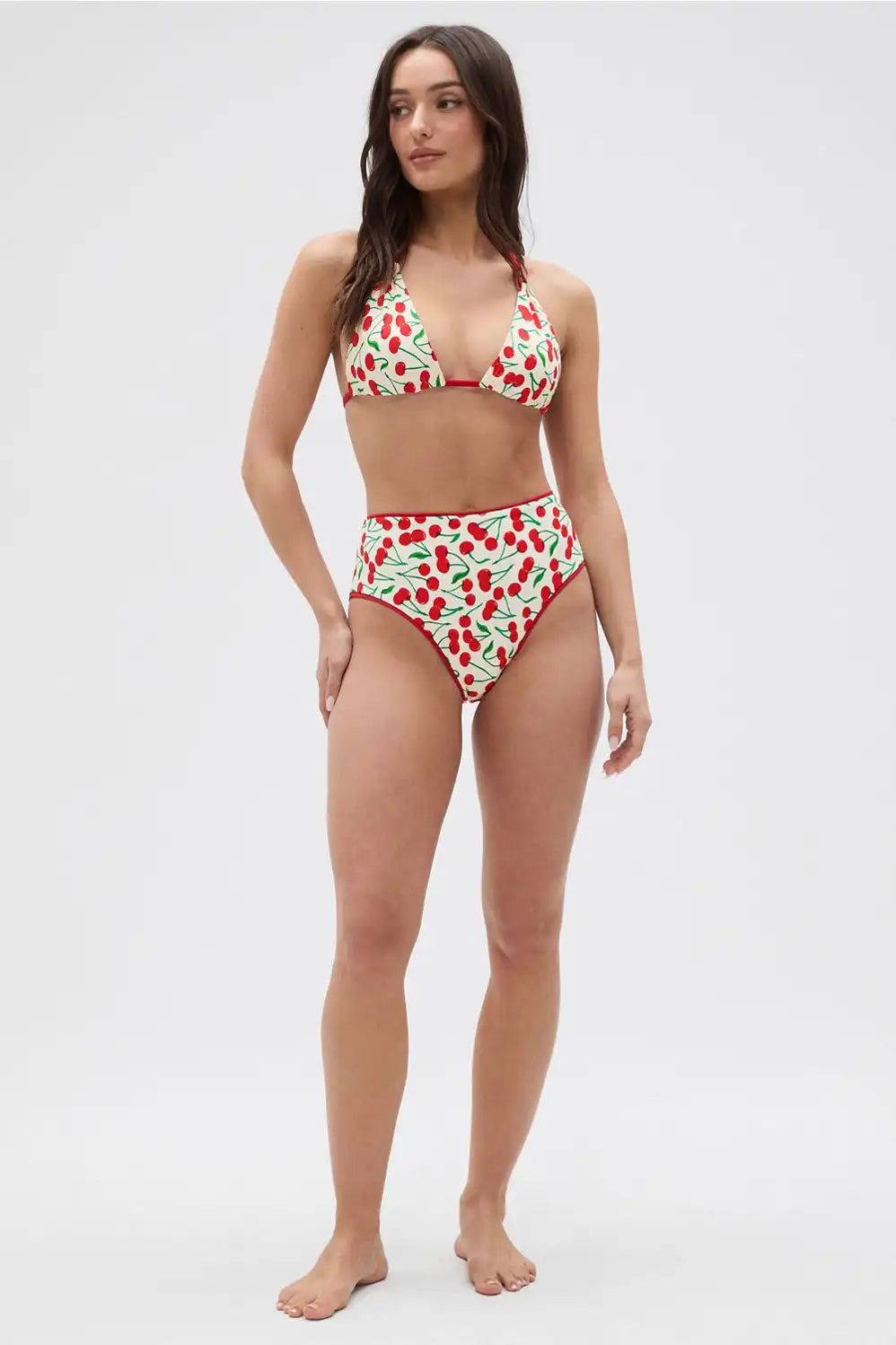 High-Waisted Swim Bottom