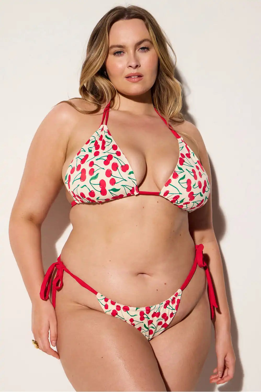 Triangle Scrunch Swim Top