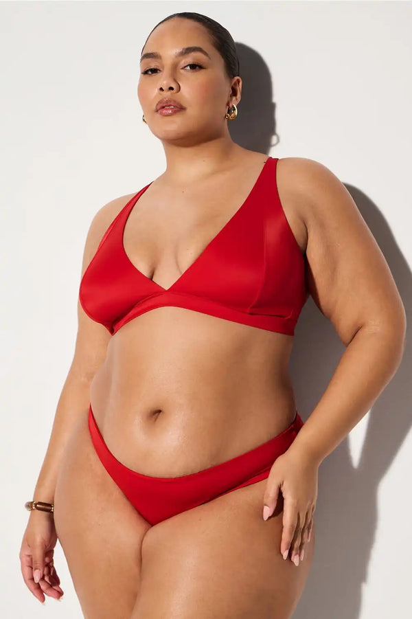 Plunge Swim Top
