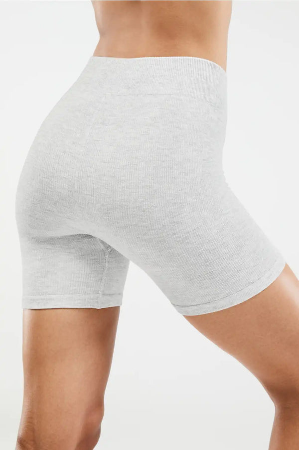 High-Waisted Seamless Rib Short