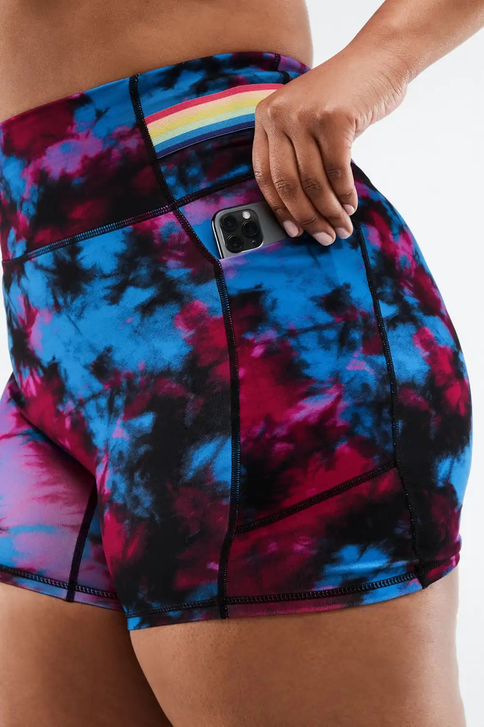 High-Waisted Motion365® Pocket Short 6"